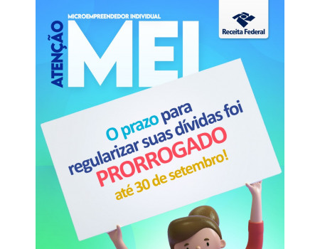 Receita Federal prorroga o prazo de regularização do MEI