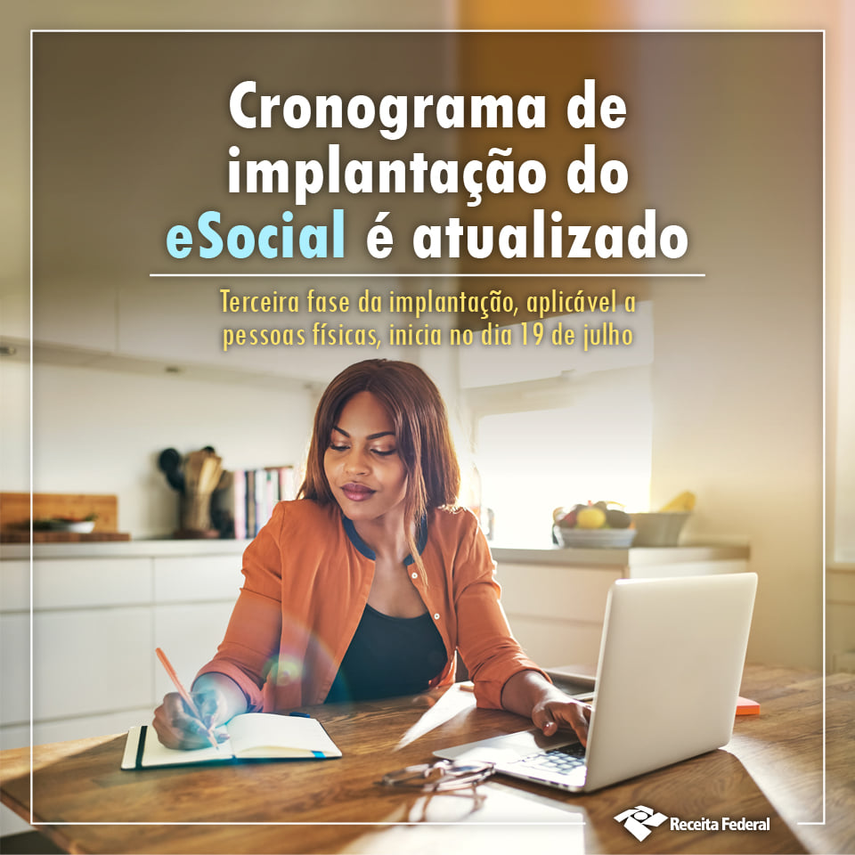 Cronograma de implantação do eSocial é atualizado